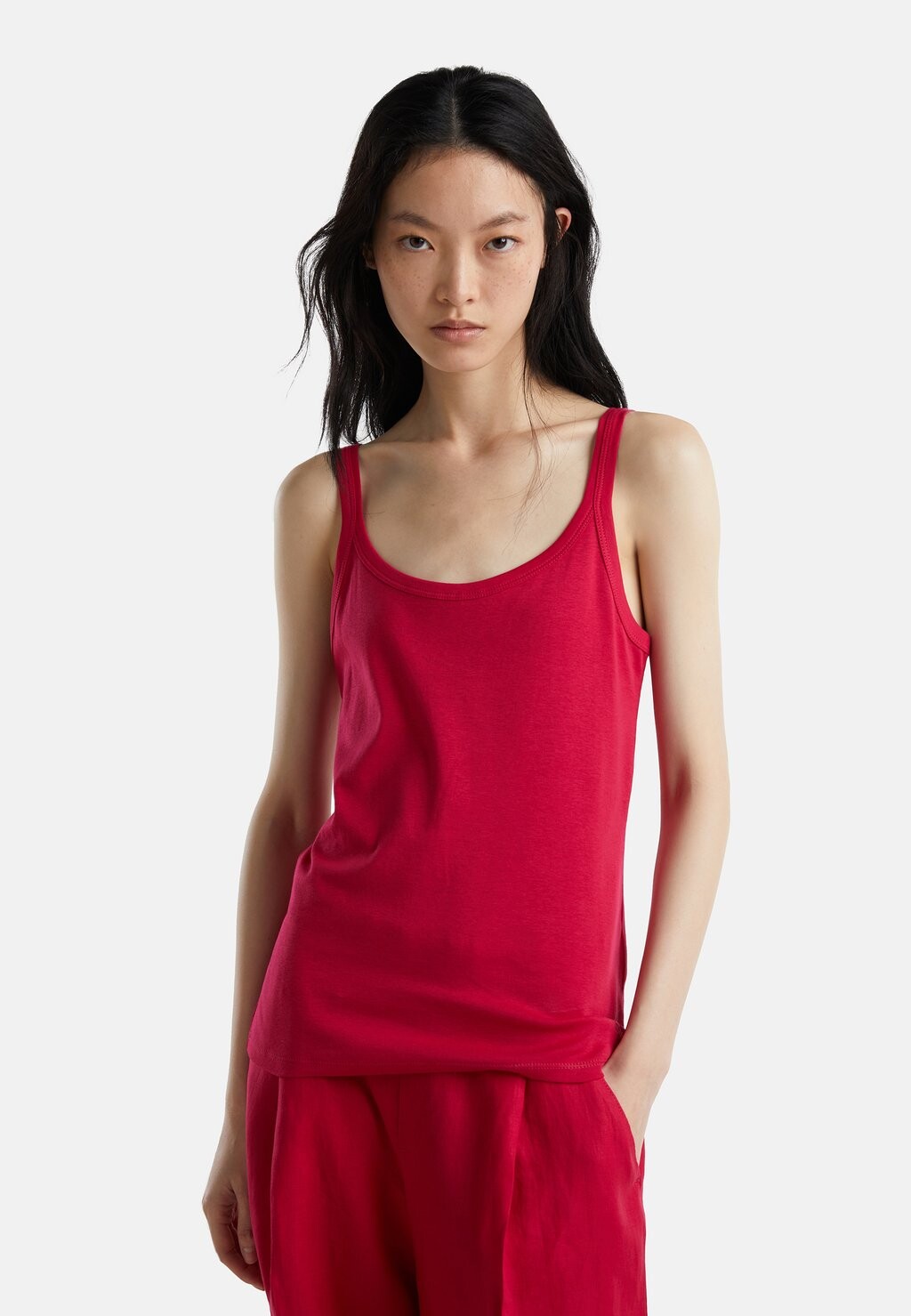 

Топ United Colors of Benetton, красный