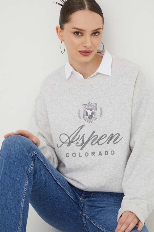 

Толстовка Abercrombie & Fitch, серый