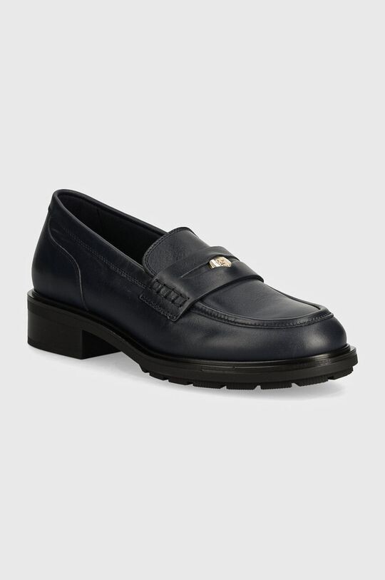 

Кожаные мокасины TH PENNY LOAFER Tommy Hilfiger, темно-синий
