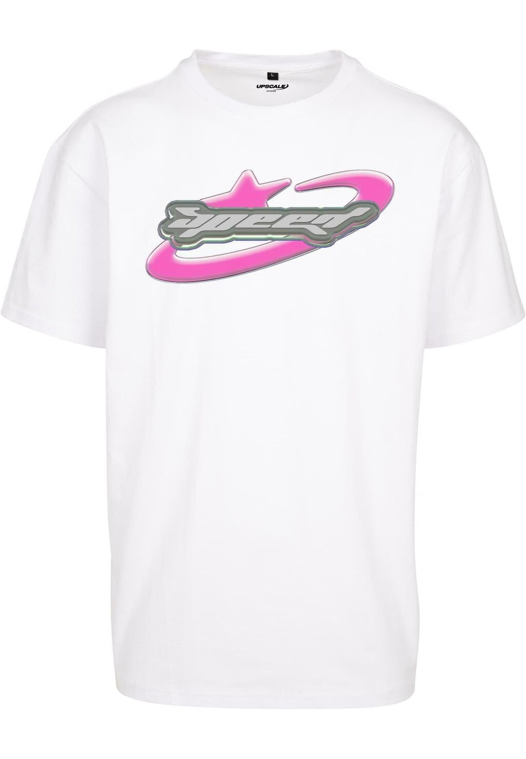 

Футболка с принтом Upscale by Mister Tee, белый