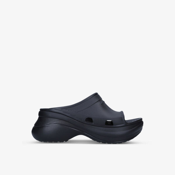 

Резиновые шлепанцы для бассейна balenciaga x crocs Balenciaga, черный