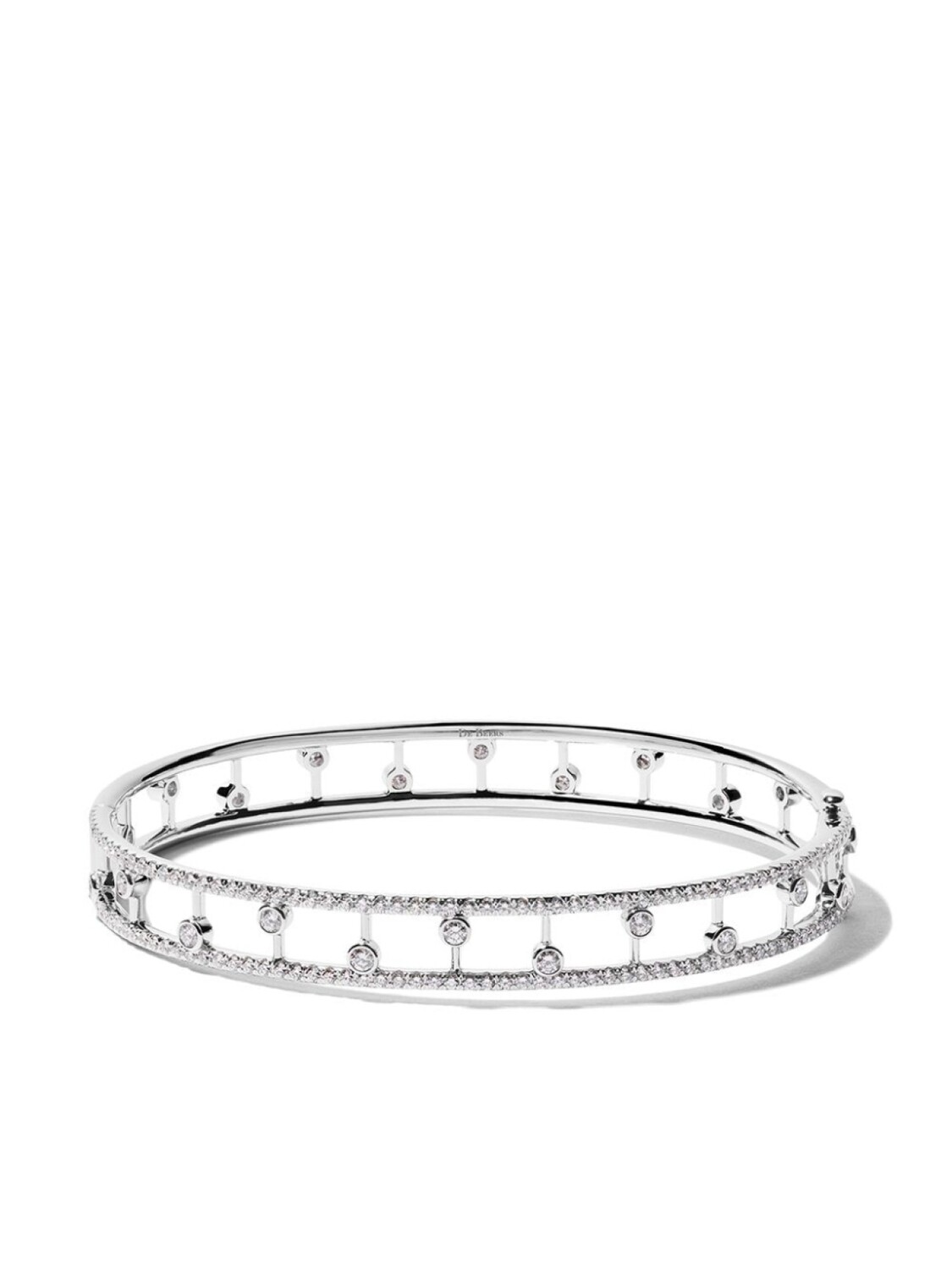 

Браслет Dewdrop из белого золота с бриллиантами De Beers Jewellers, серебряный