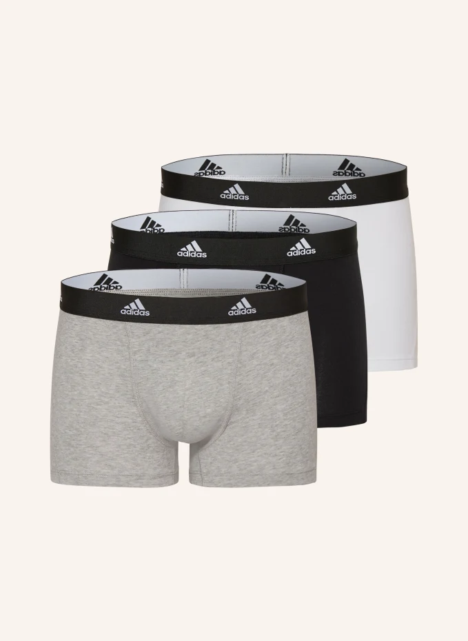 

Комплект из 3 боксеров active flex cotton Adidas, черный