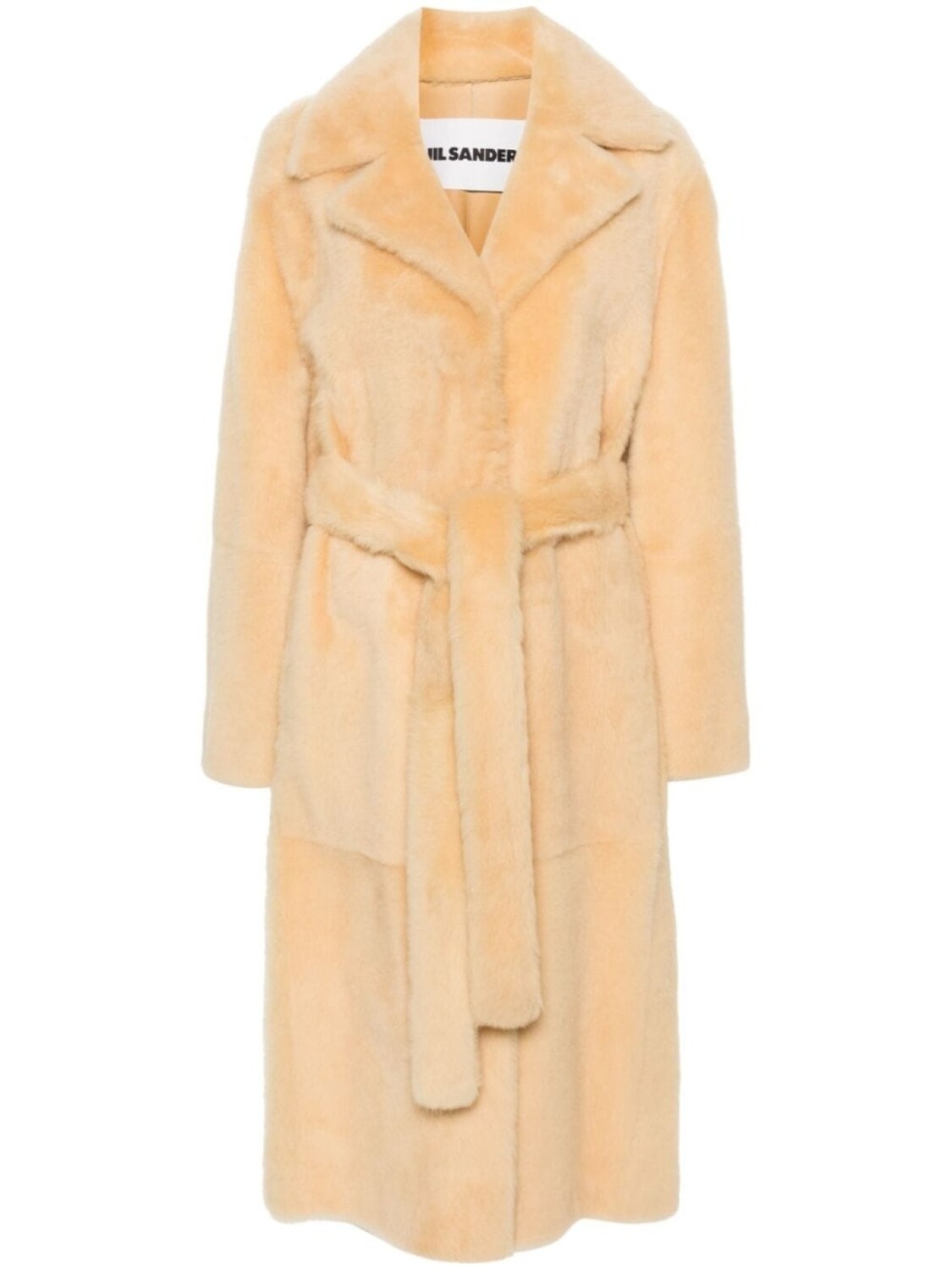 

Jil Sander пальто с поясом, нейтральный цвет