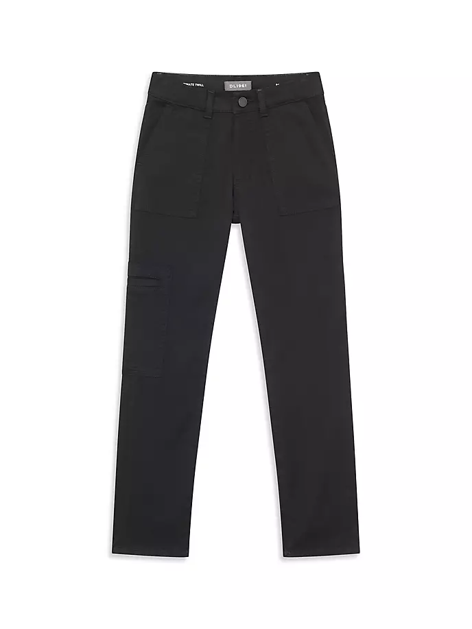 

Джинсы узкого кроя Little Boy's & Boy's Brady Dl1961 Premium Denim, черный
