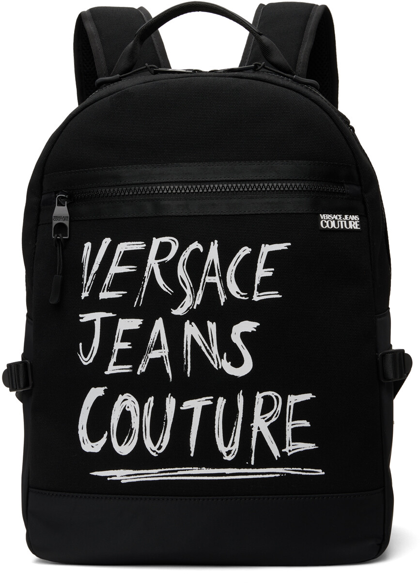 

Рюкзак Black Range с рукописной надписью Versace Jeans Couture