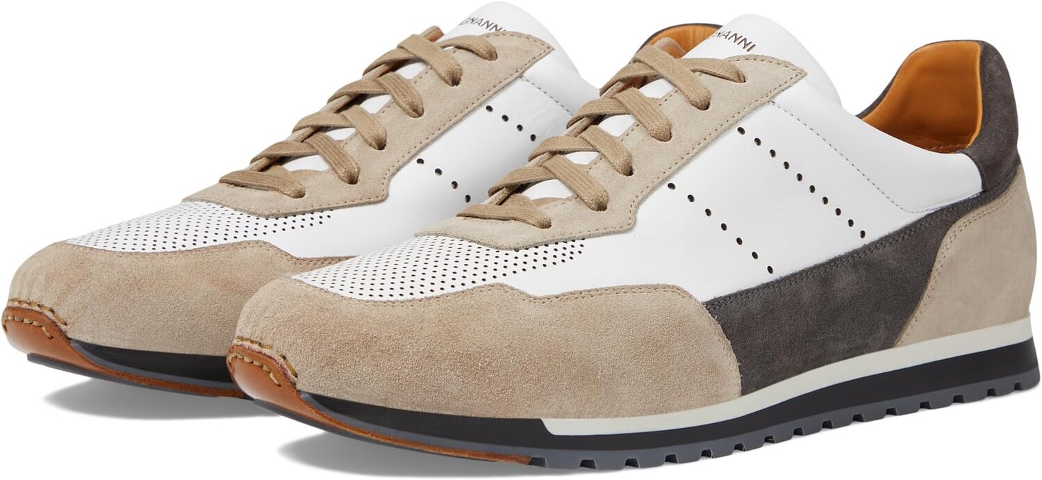 

Кроссовки Serrano Magnanni, цвет Ivory Suede/White