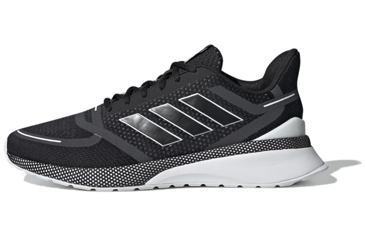 

Кроссовки для бега Nova Run мужские с низким верхом, черные/серые/белые Adidas