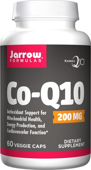 Jarrow Formulas, Коэнзим Q10, 200 мг, 60 капсул jarrow formulas q absorb коэнзим q10 100 мг 60 капсул