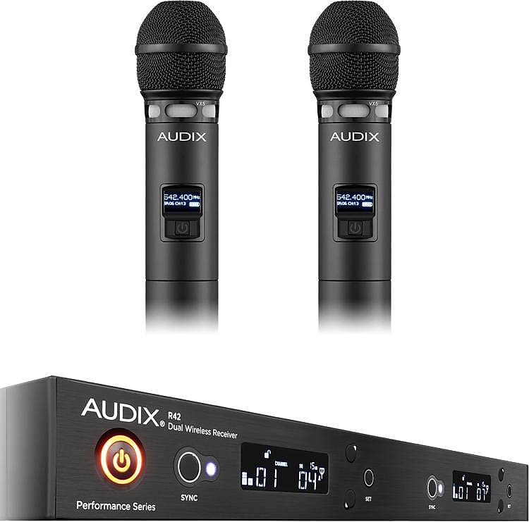 Беспроводная система Audix AP42 VX5 Dual Handheld Wireless Microphone System (B Band, 554-586MHz)