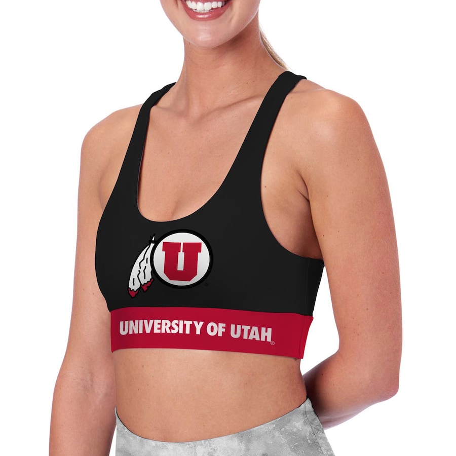 

Спортивный бюстгальтер Certo Utah Utes, черный