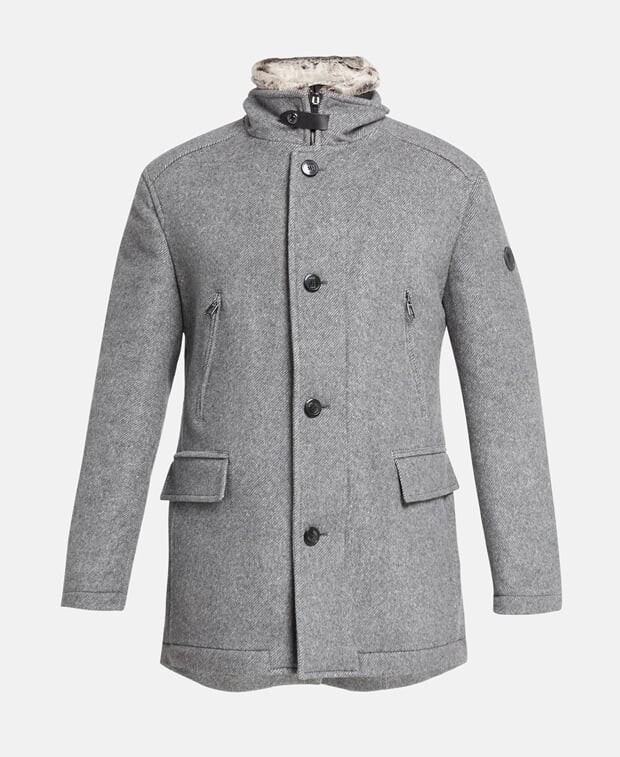 

Шерстяное пальто Joop!, цвет Medium Grey