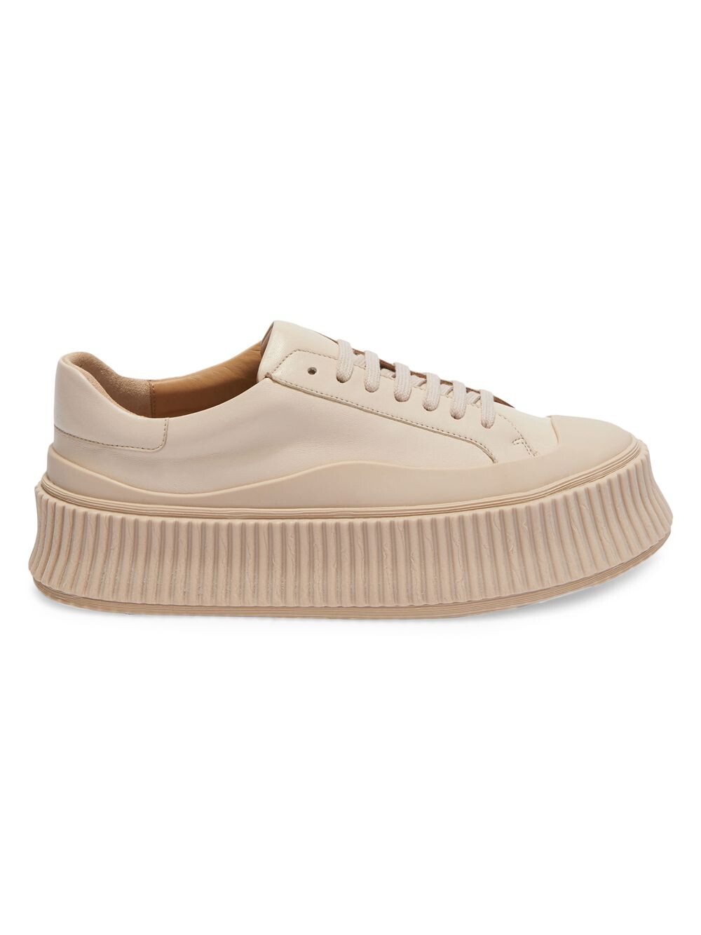 

Кожаные кроссовки на платформе Cloud Jil Sander, розовый