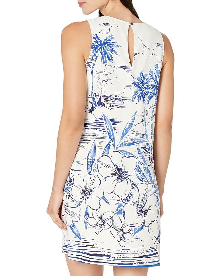 Платье Tommy Bahama Sparkling Sea Sleeveless Shift Dress, цвет Coconut