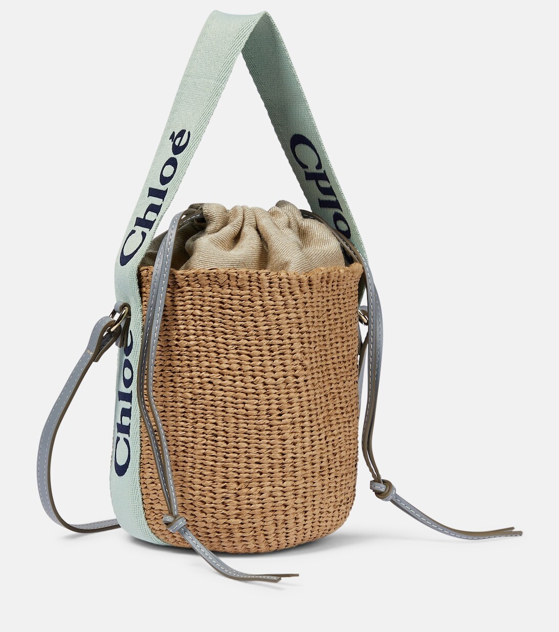 

Мини-сумка-корзина Woody Chloé, бежевый