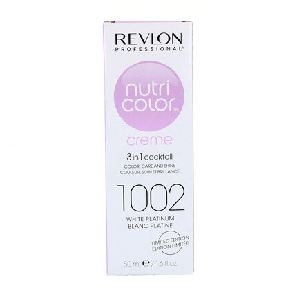 

Revlon Professional Nutri Color Creme 1002 Platinum White Hair Care 50мл