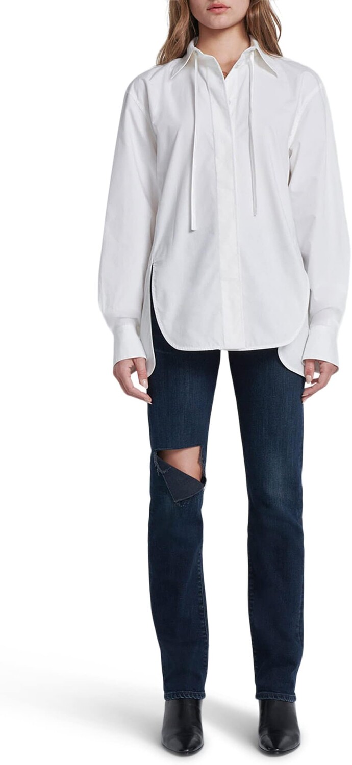 

Рубашка 7 For All Mankind Classic Button-Up, цвет Optic White