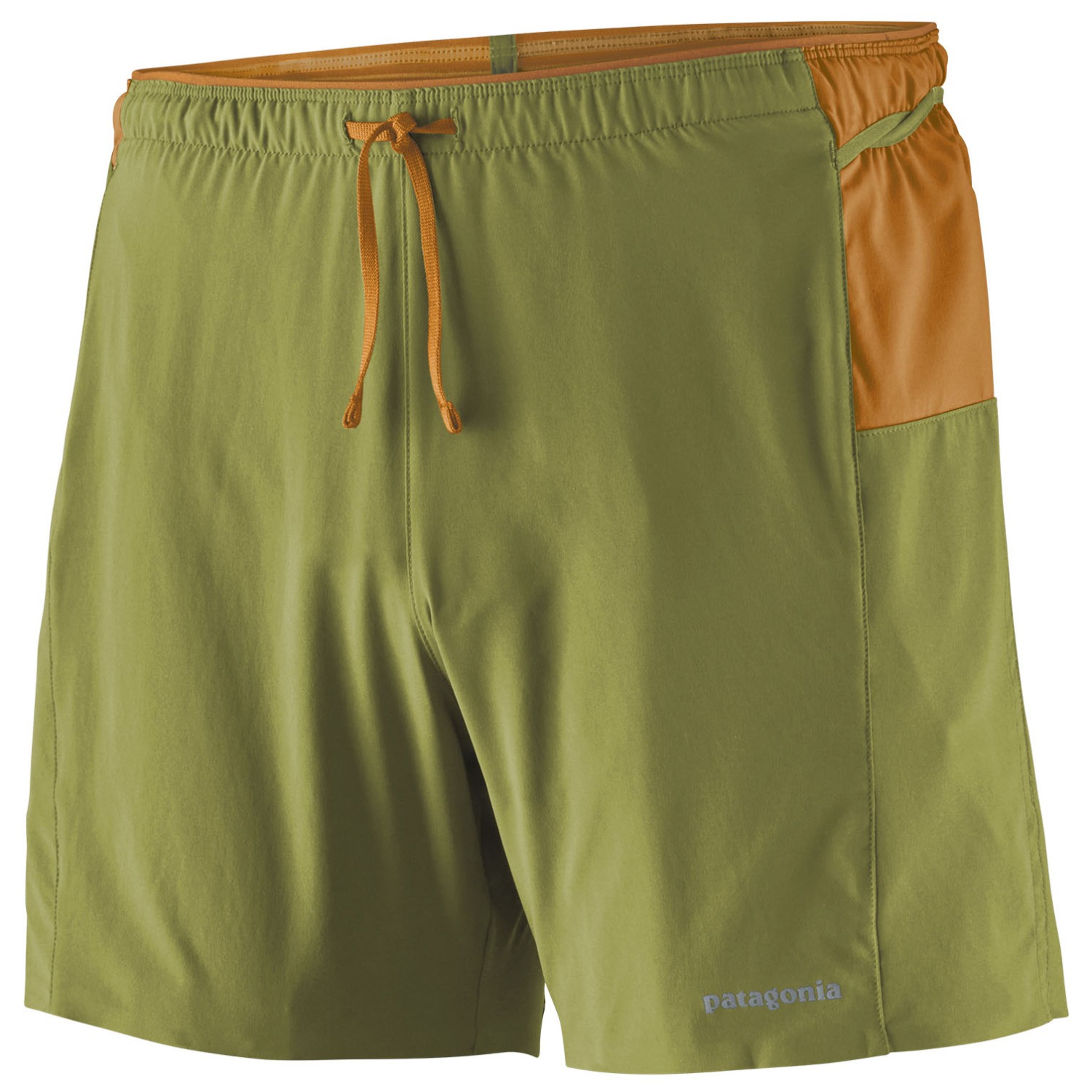 Шорты для бега Patagonia Strider Pro Shorts 5'', цвет Buckhorn Green