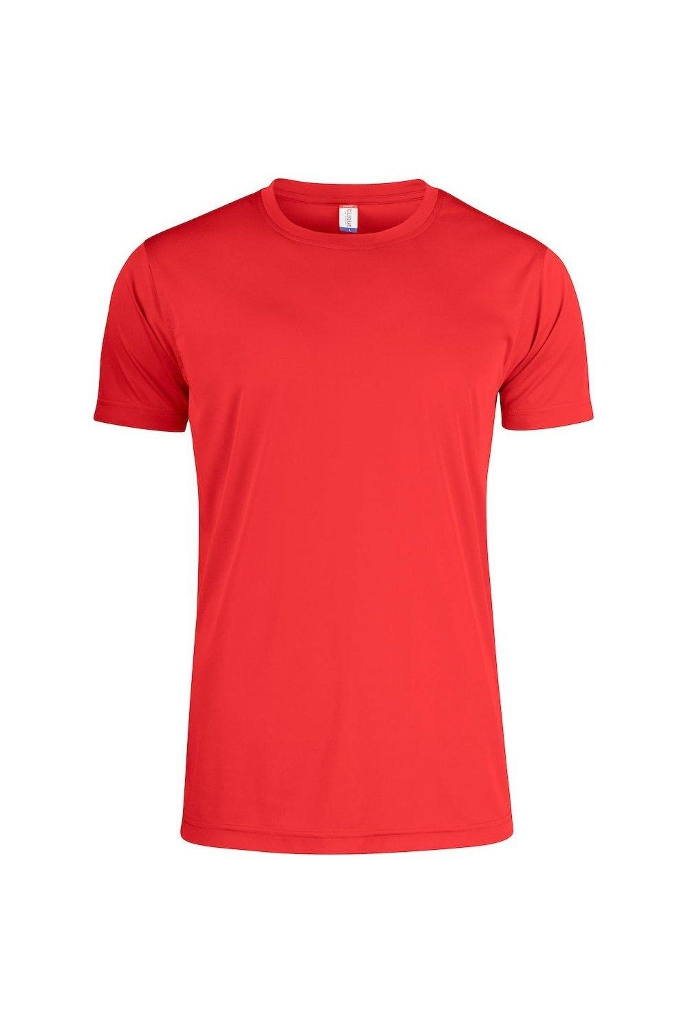 Активная футболка Clique, красный футболка clique с надписью 42 размер