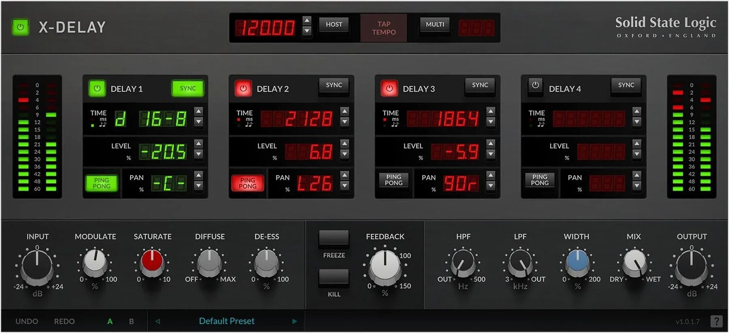 

Плагин полупроводниковой логики X-Delay Vintage Delay