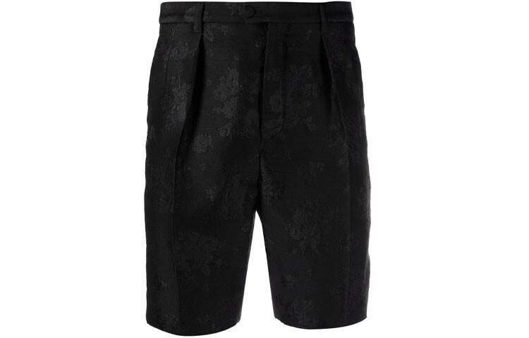 

Шорты мужские Saint Laurent High Waist Jacquard, черный