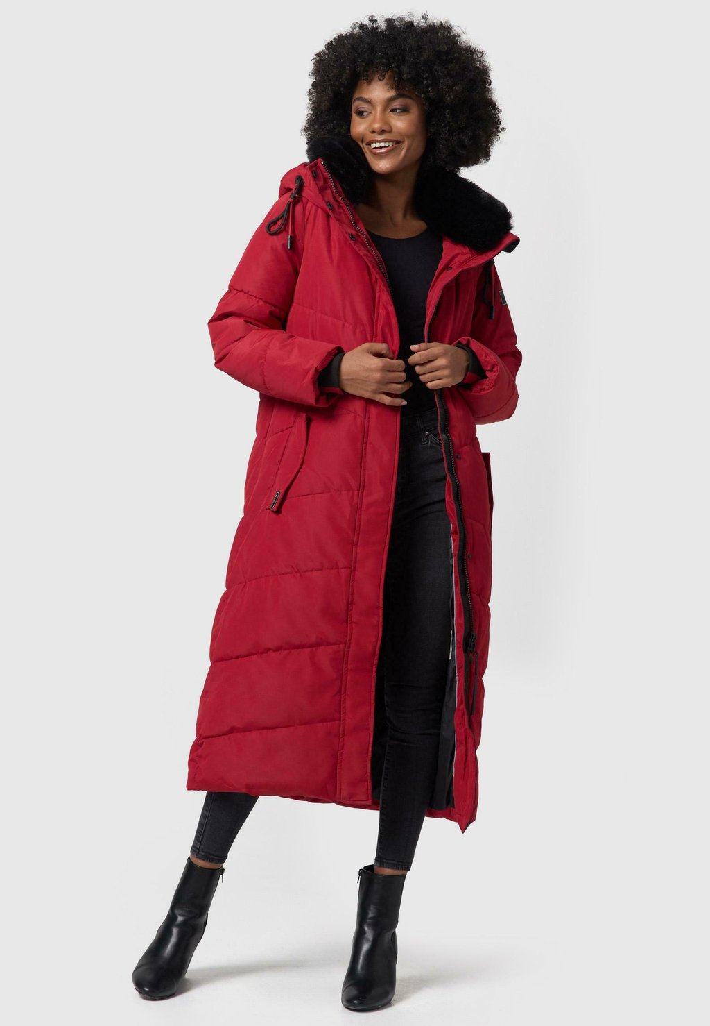 Зимнее пальто HINGUCKER XIV , цвет dark red Navahoo
