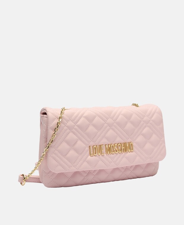 

Сумка через плечо Love Moschino, античный розовый