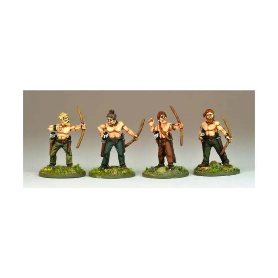 

Немецкие лучники, Historical Miniatures - Ancient - Germans (28mm) (Crusader Miniatures)