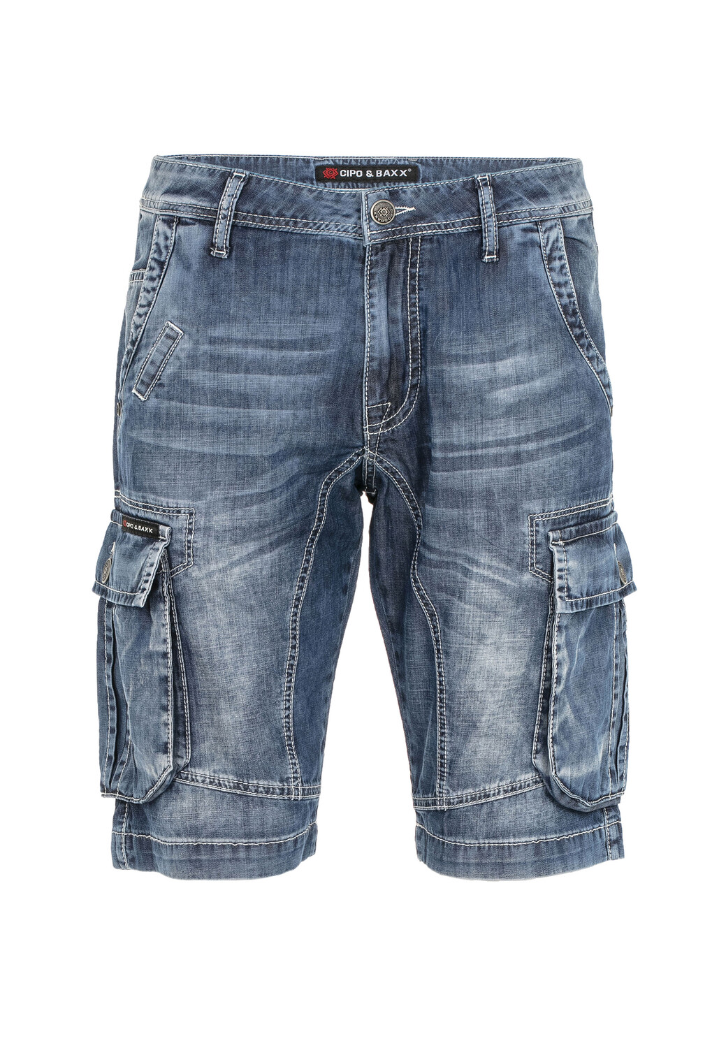 

Тканевые шорты Cipo & Baxx Jeans-, синий