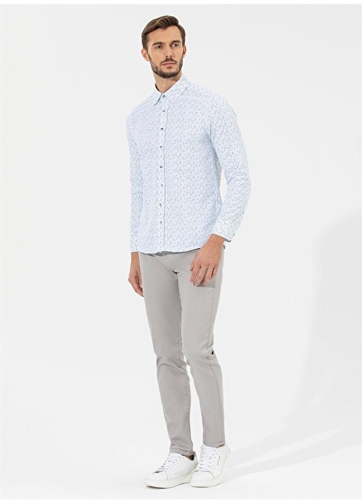 

Мужские брюки Slim Fit с нормальной талией и нормальными штанинами Pierre Cardin