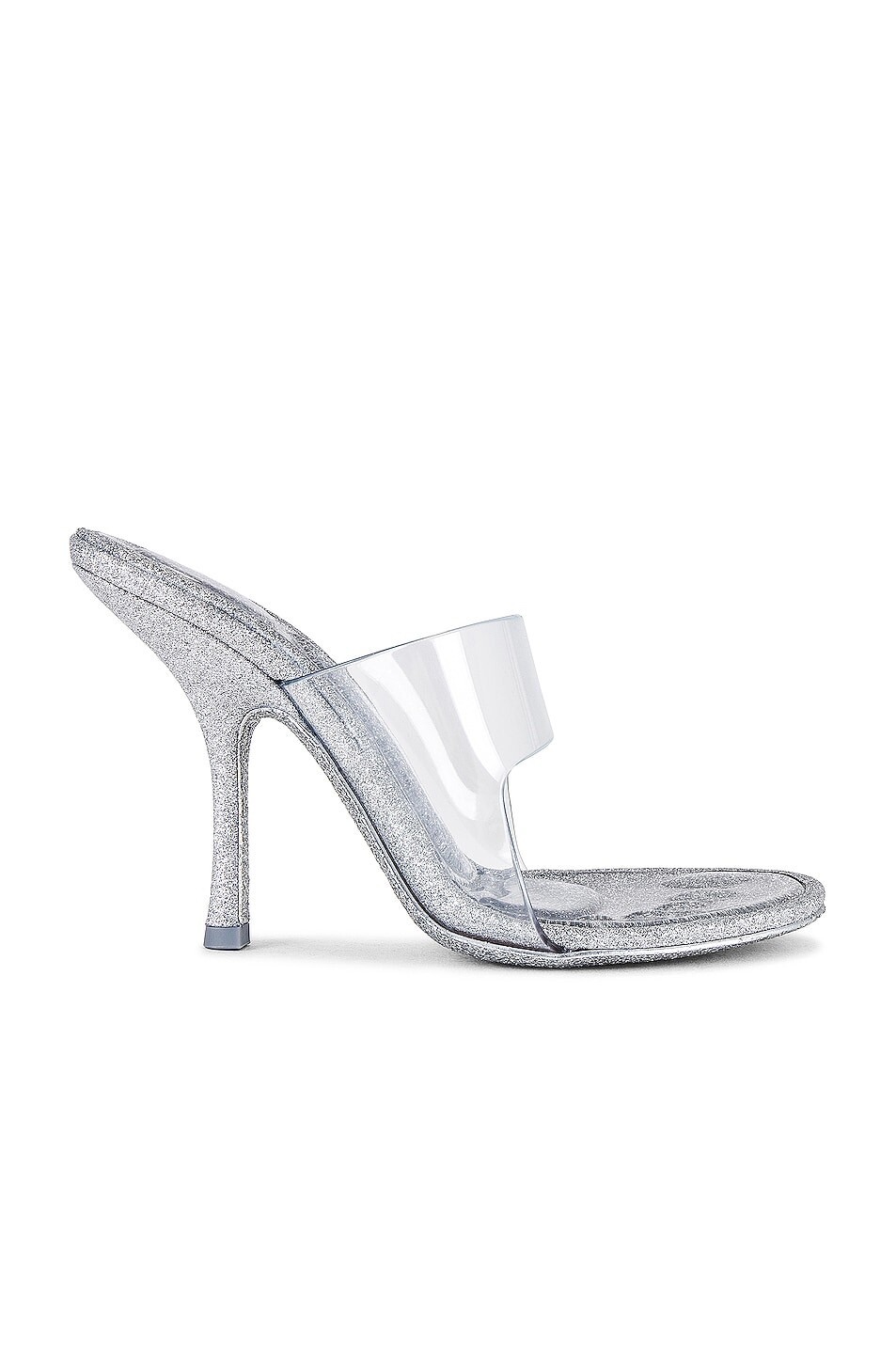 

Туфли Alexander Wang Nudie Glitter, серебряный, Серый