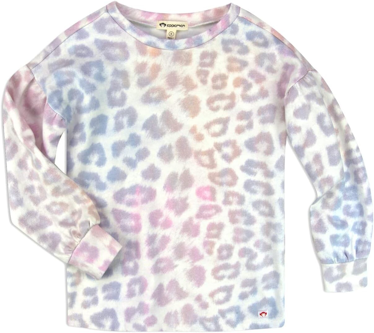 

Толстовка Appaman Sofia Top, цвет Happy Leopard