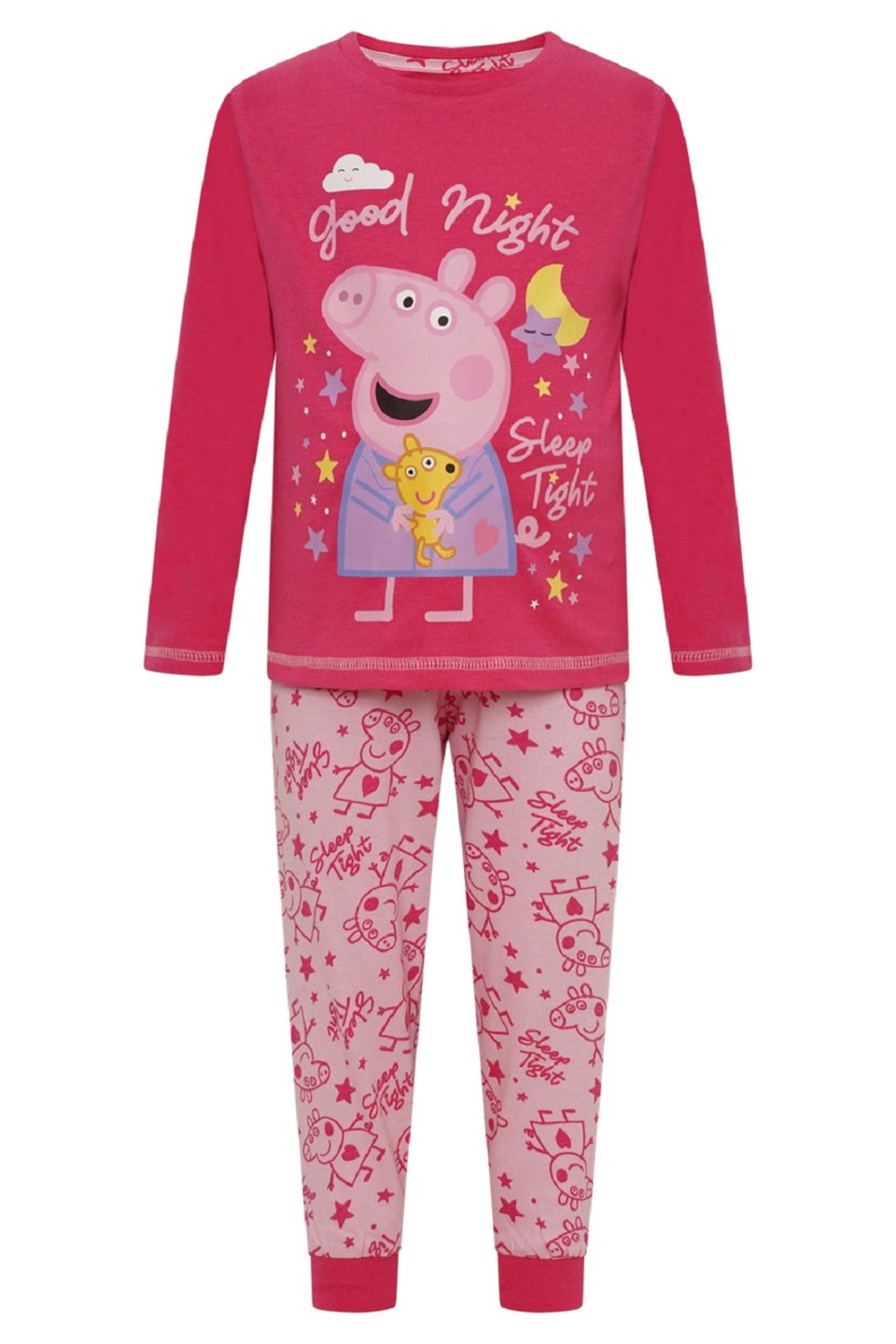 цена Детский пижамный комплект Brand Threads со Peppa Pig