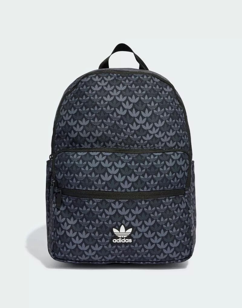 

Черный рюкзак с монограммой adidas Originals