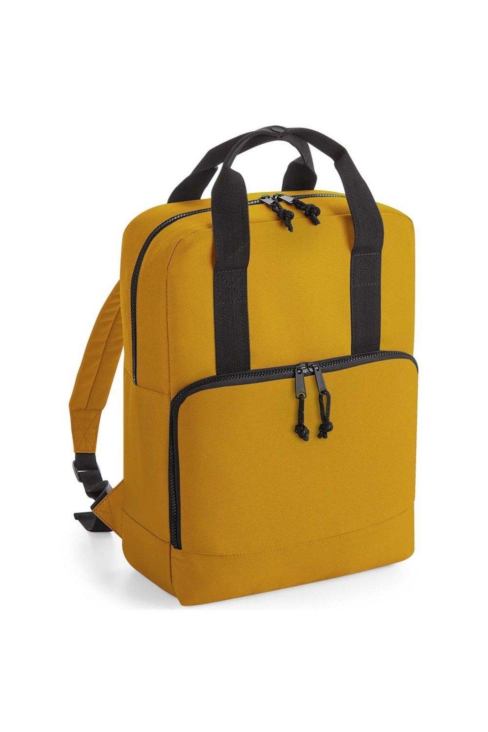 Рюкзак Cooler из переработанного сырья Bagbase, желтый