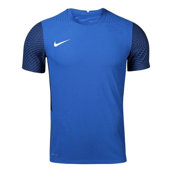 Футболка Men's Nike Nk Vprknit Iii Jsy Casual Sports Breathable Colorblock Short Sleeve Blue T-Shirt, мультиколор футболка домашняя джерси сб турции nike tur m nk brt stad jsy ss hm мужчины cd0735 100 l