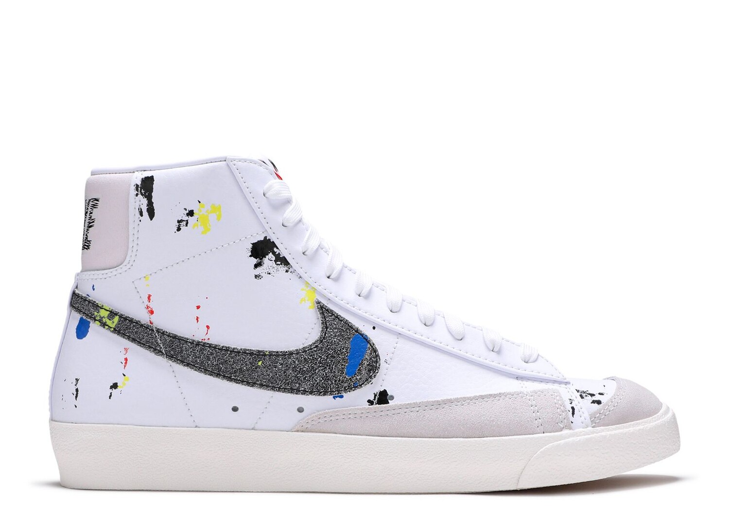 

Кроссовки Nike Blazer Mid '77 'Paint Splatter', белый