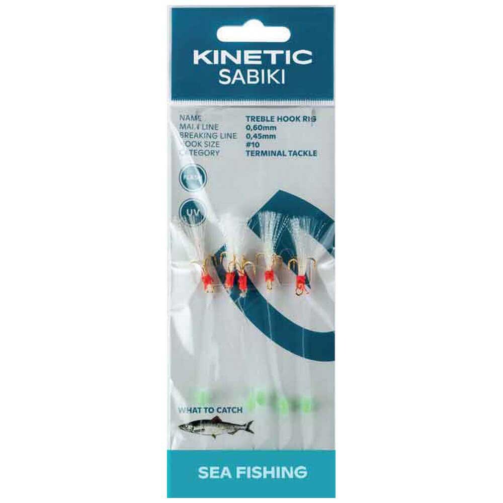 

Оснастки Kinetic Anzuelo Triple Sabiki, прозрачный