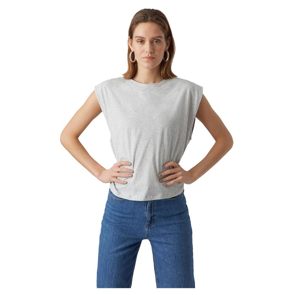 

Футболка Vero Moda Panna Glenn, серый