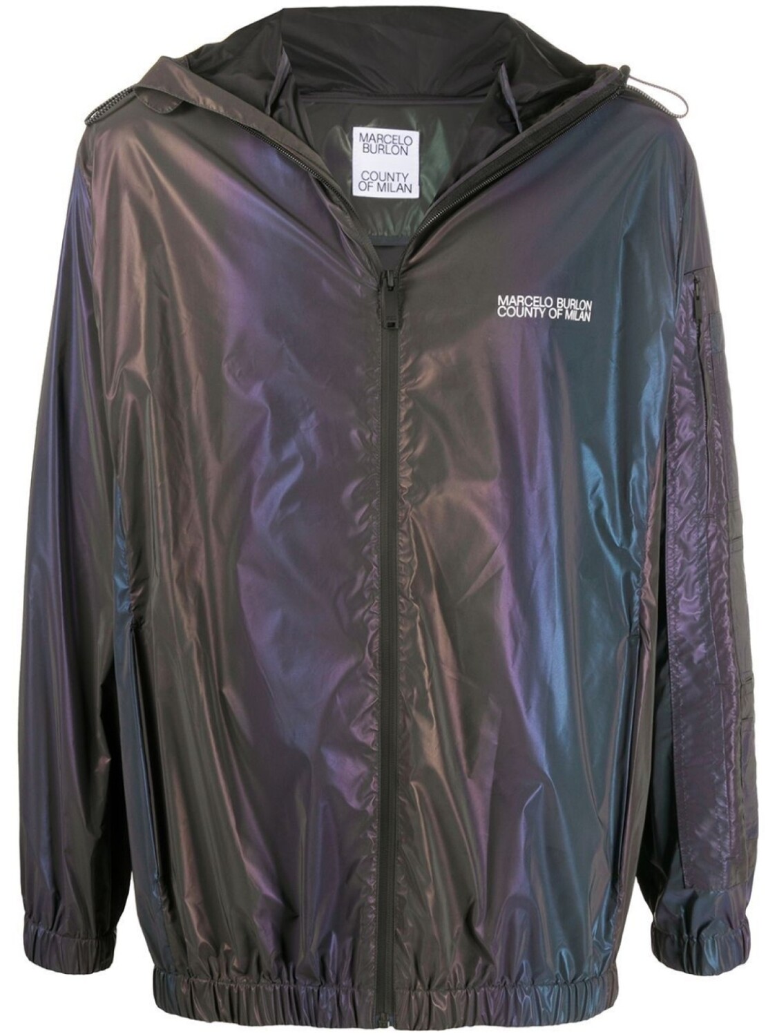 

Легкая куртка с капюшоном Marcelo Burlon County of Milan, черный