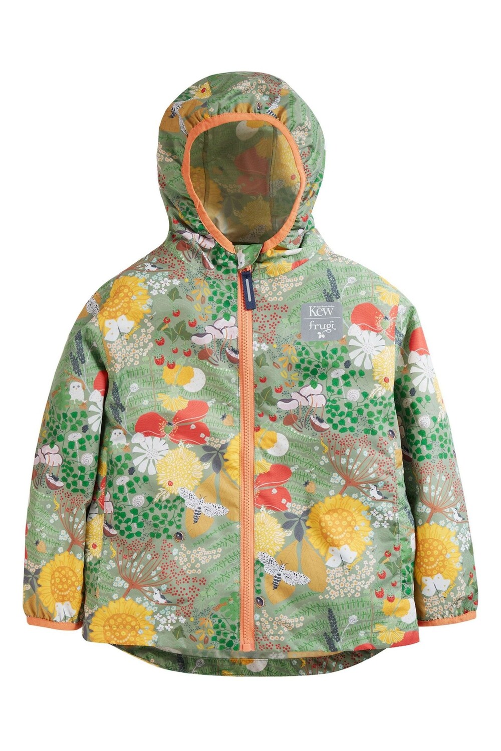 

Куртка Kew Gardens от дождя или блеска Frugi, зеленый