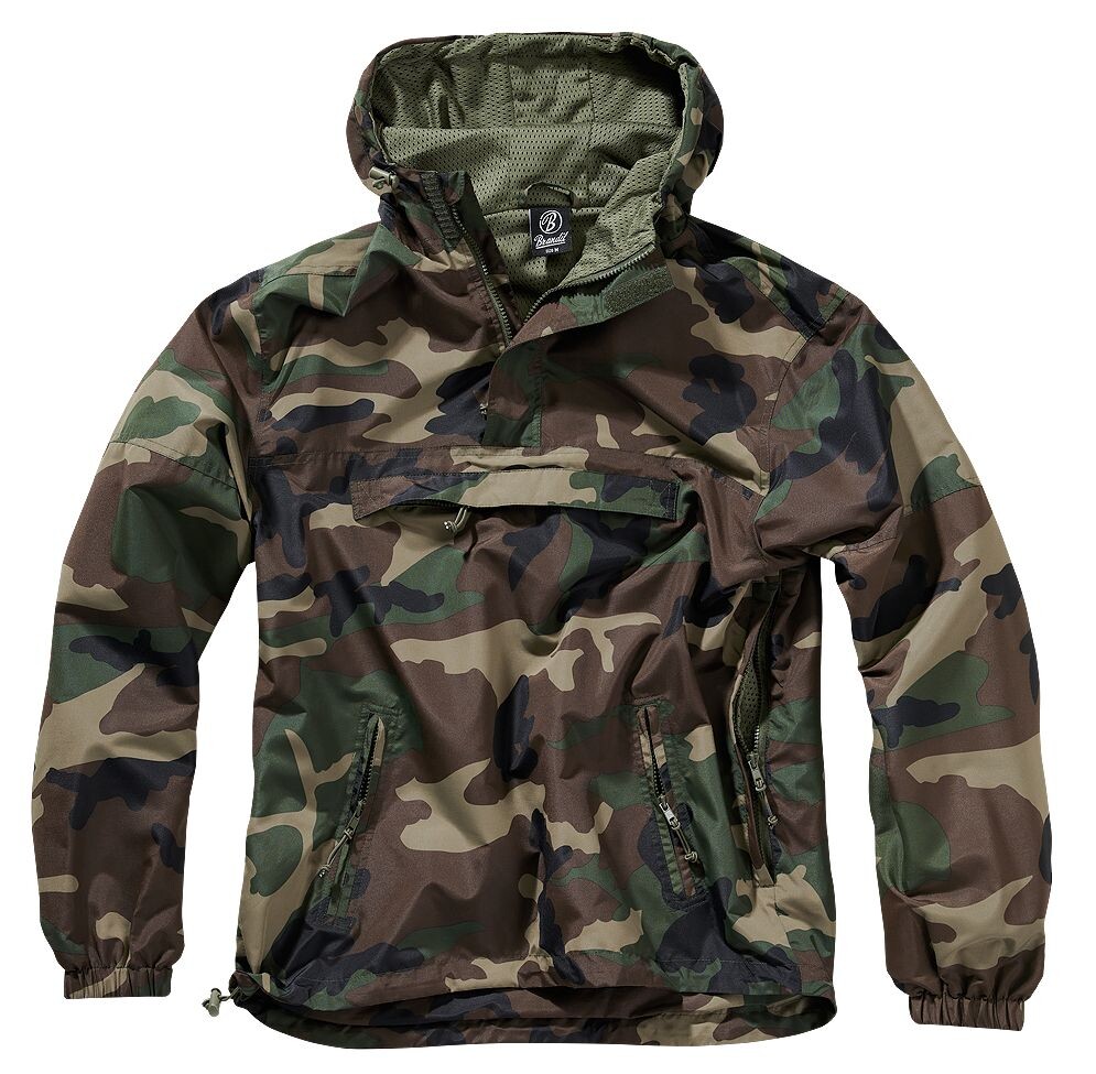 

Куртка Brandit Jacke Summer Windbreaker, цвет Camouflage