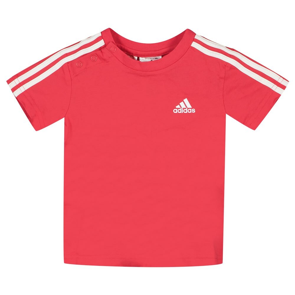 

Футболка с коротким рукавом adidas IB 3 Stripes, красный