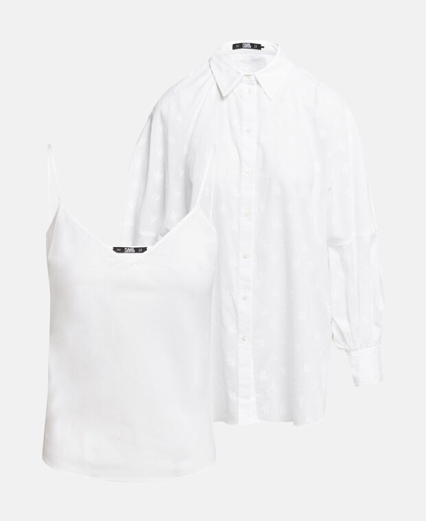 

Блузка для отдыха Karl Lagerfeld, белый