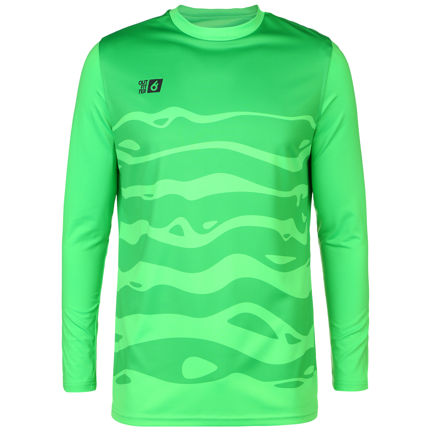 

Рубашка OUTFITTER Torwarttrikot OCEAN FABRICS TAHI, зеленый