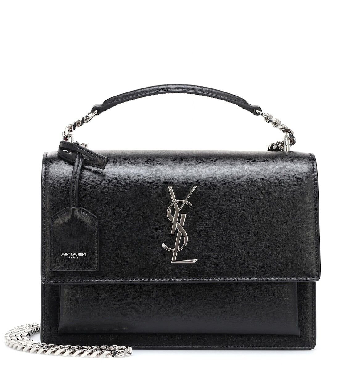 

Сумка через плечо Sunset Monogram среднего размера Saint Laurent, черный