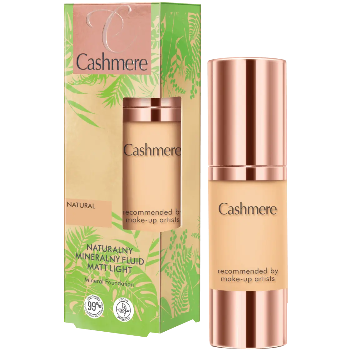 

Натуральный минеральный флюид для лица natural Cashmere Mineral, 30 мл