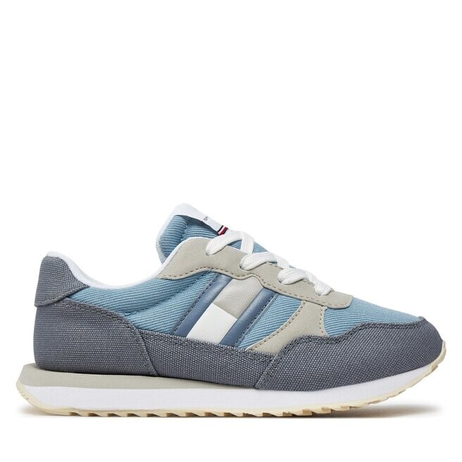 

Кроссовки Tommy Hilfiger T3X9-33376-1693 M Denim/Grigio A584, синий