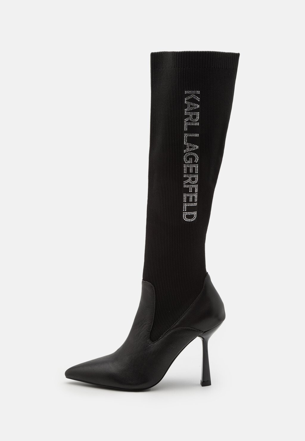 

Высокие сапоги PANDARA LEG BOOT KARL LAGERFELD, черный/серебристый