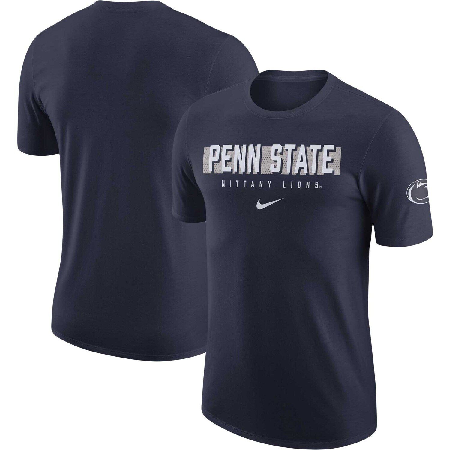 

Мужская темно-синяя футболка Nike Penn State Nittany Lions Campus Gametime, Синий